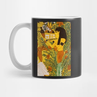 Egyptian in Garden Artwork Mug